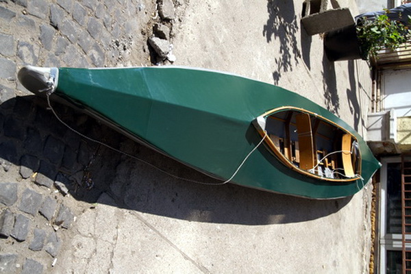 kajak ponyva készítés